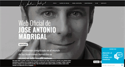 Desktop Screenshot of joseantoniomadrigal.com